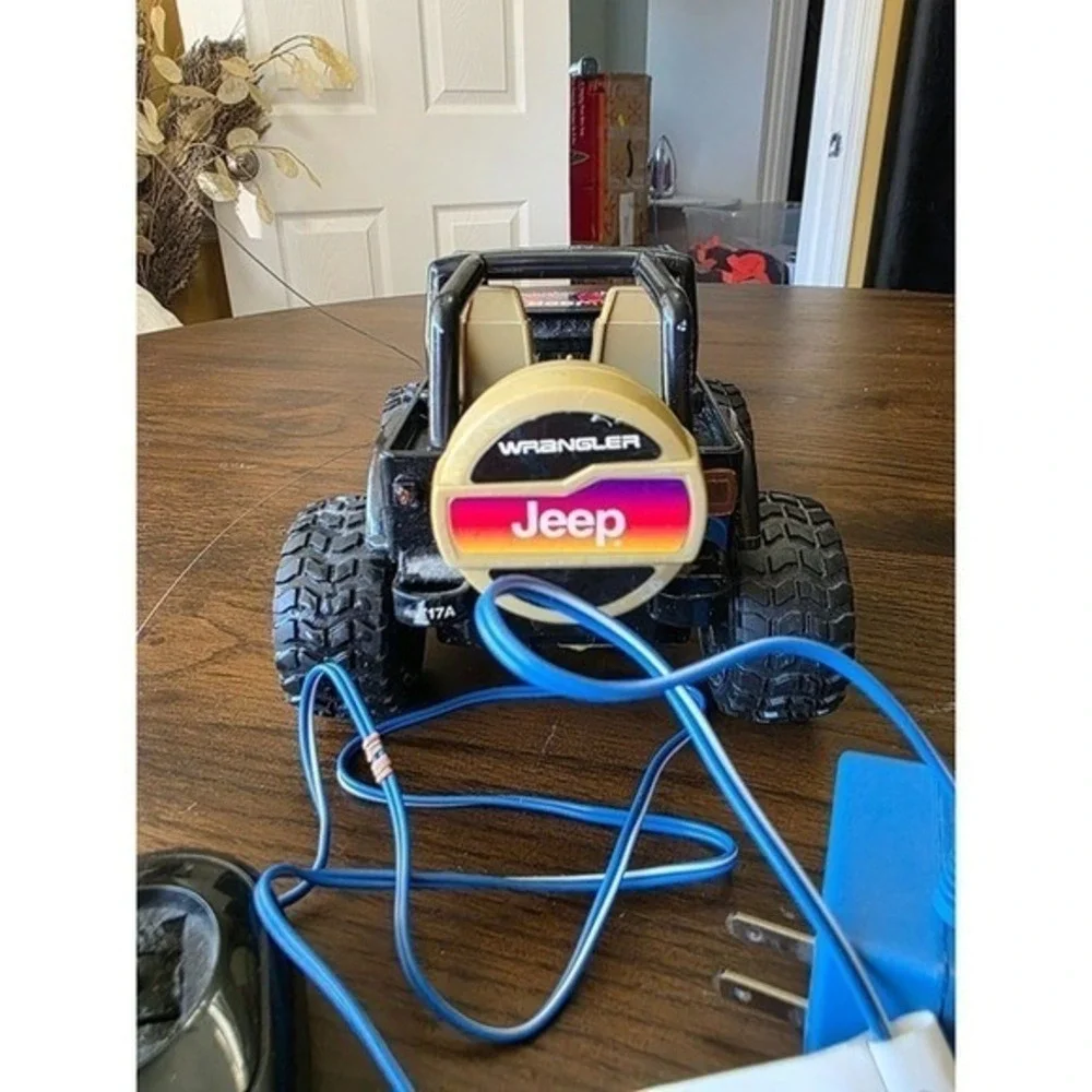 Vintage NIKKO Jeep Wrangler RC Includes Original Remote & Battery‎ Good Shape